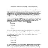 Exercícios - Matemática Financeira (Câmbio)