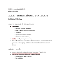 aula 2 - sistema límbico e sistema de recompensa