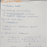 Resumo sobre Sistema linear_Cálculo I para Química (MAT2110)