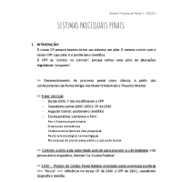 1. Introdução aos Sistemas Processuais Penais