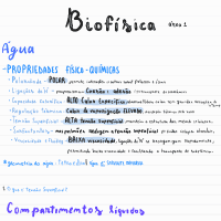 Resumo para prova - Área 1 de biofísica