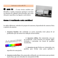 Espectroscopia de infravermelho (IV)