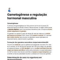 Gametogenese masculina 