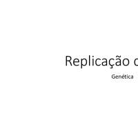 Replicação do DNA