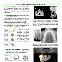 Radiologia - Métodos Radiográficos