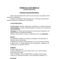 Introdução à farmacologia